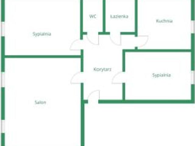 Gdańsk, Stare Miasto, ul. U Furty, 56 m² Mieszkanie