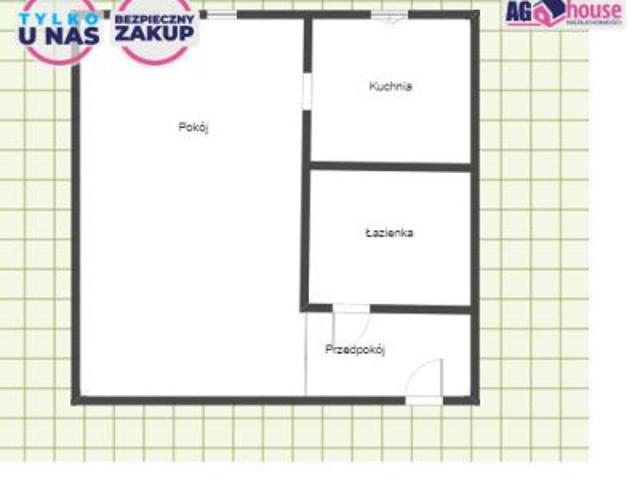 Gdańsk, Przymorze, ul. Kołobrzeska, 27 m² Mieszkanie