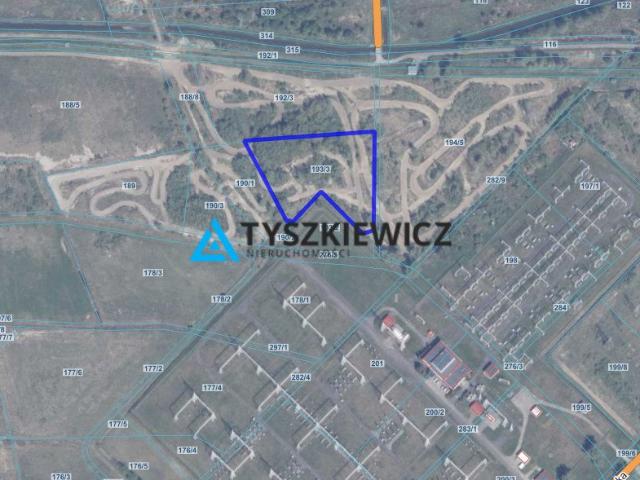 Działka rolna 0,7 ha w Gdańsku Rudniki, media, MPZP