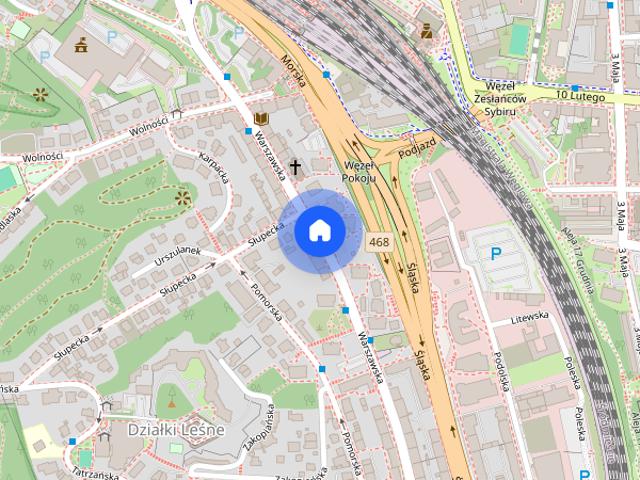 Gdynia, Działki Leśne, Warszawska, mieszkanie, do wynajęcia, 1 pokój