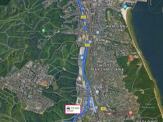 GDYNIA pod rezydencję w lesie, nad potokiem, ale w centrum