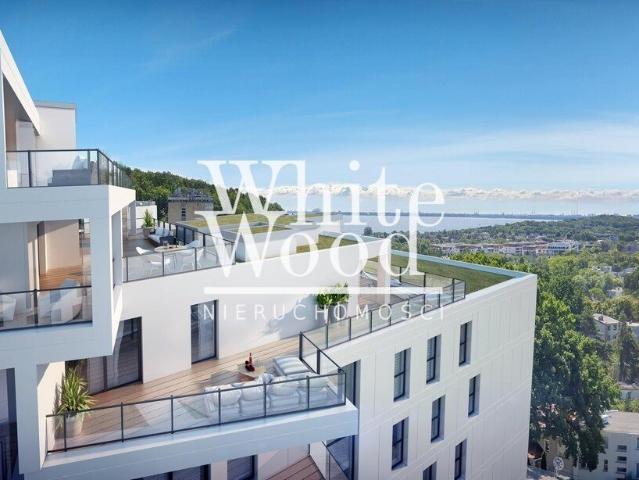 Penthouse z widokiem na Zatokę w Redłowie, 166 m2