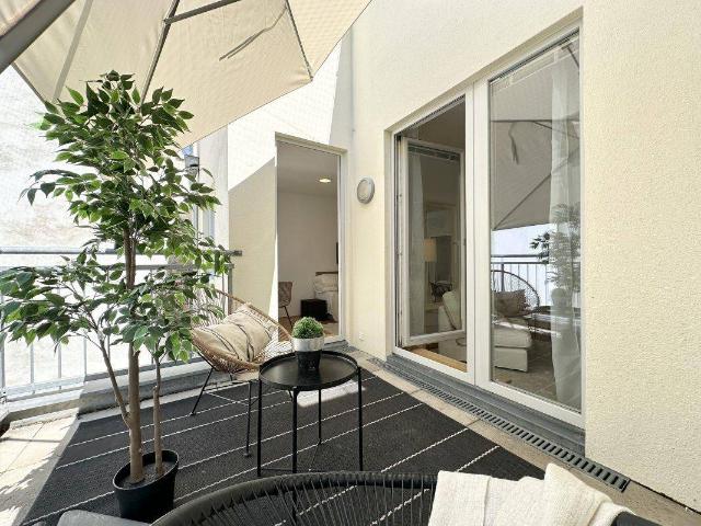 Gemütliche DG Wohnung mit westseitiger Innenhofterrasse