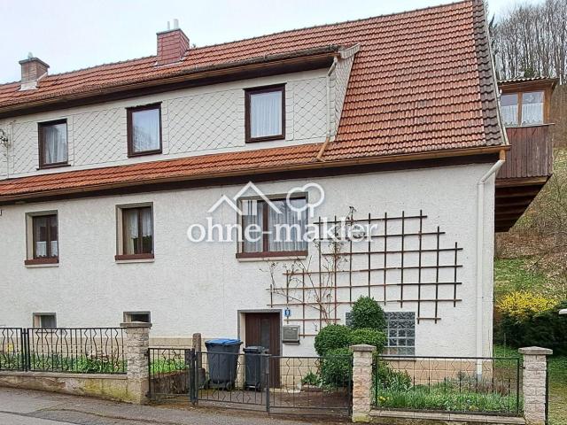 Gemütliche Doppelhaushälfte mit Gartenidylle in Kleinschmalkalden – Ihr neues Zuhause im Grünen!