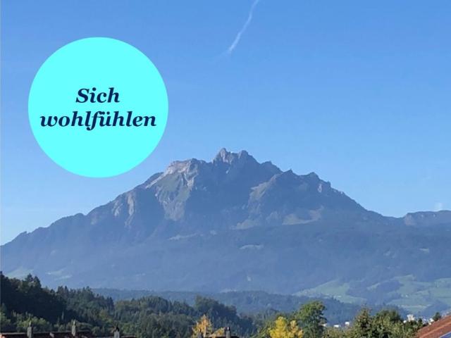 Gemütliche Wohnung mit Sicht ins Grüne