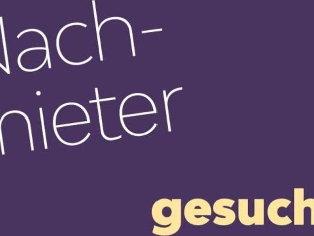 Gemütliche 1 Raum Wohnung sucht Nachmieter!