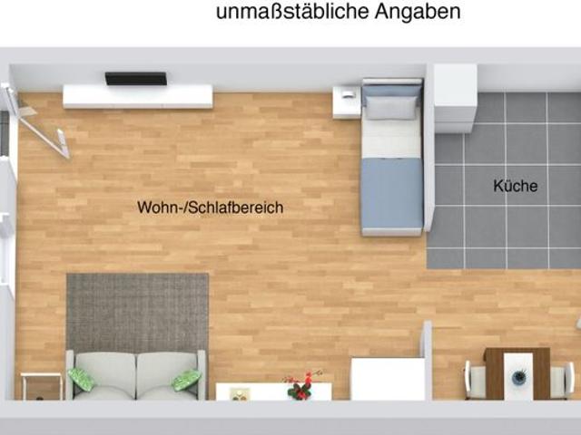 Gemütliche 1 Zimmer Wohnung mit Terrasse im EG! AK/M 5137