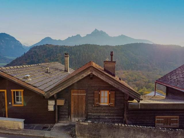 Gemütliches Chalet mit Bergblick in Bex zu verkaufen