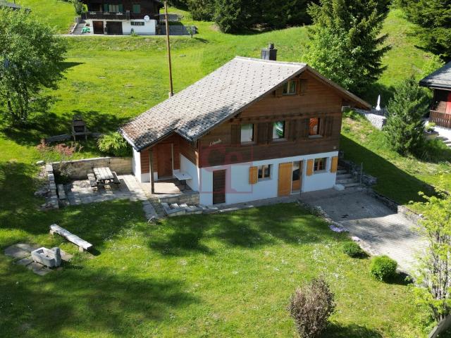 Gemütliches Chalet mit großem Potenzial in La Lécherette