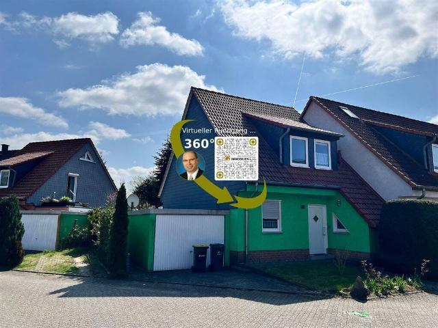 Gemütliches Reihenendhaus in ruhiger, grüner Umgebung Nähe Magdeburg