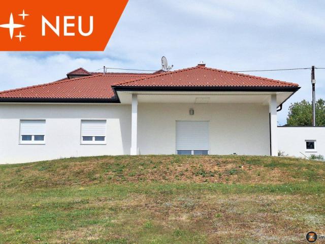 Gemeinde Mischendorf: Geschmackvoller Bungalow in ruhiger Aussichtslage