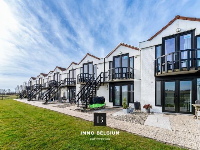 Gemeubeld vakantie appartement met zicht over de polders