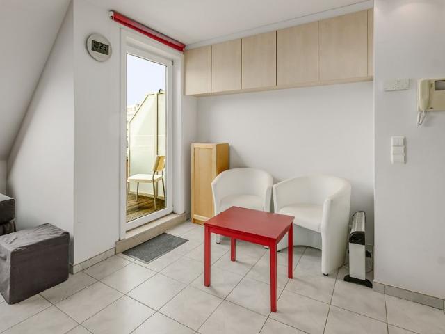 Gemeubelde studio te huur in Nieuwpoort bad