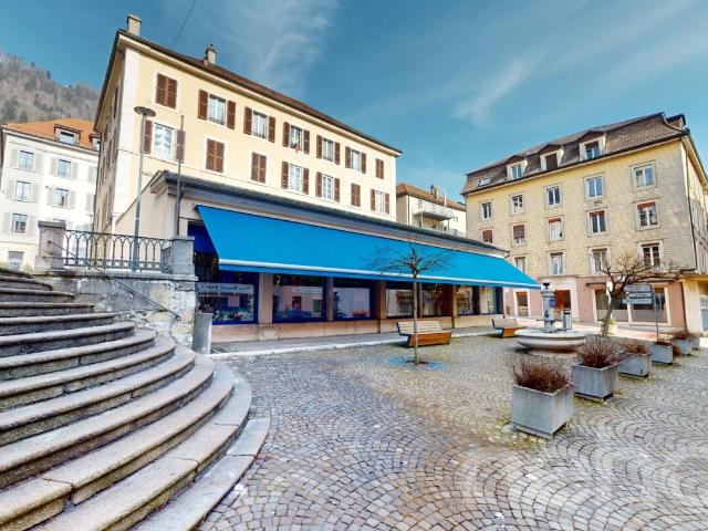 Gemischt genutzte Investitionsimmobilie im Herzen von Saint Imier? Hohe Rentabilität