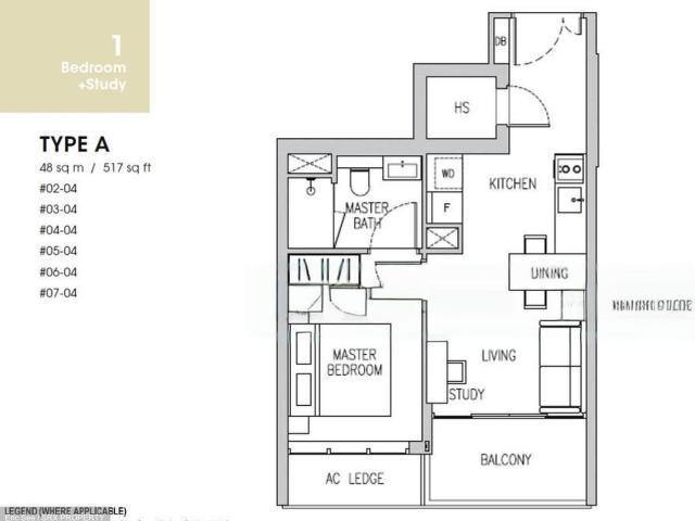 Gems Ville D14, Apartment
