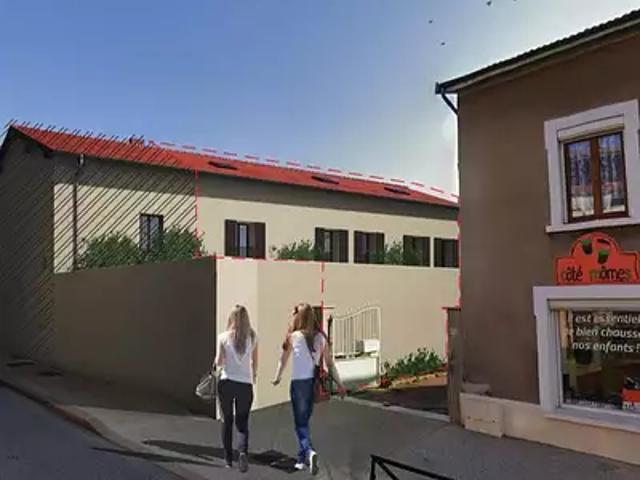 Genas 69740 Achat / Vente appartement 5 pièces t5 au dernier étage parking