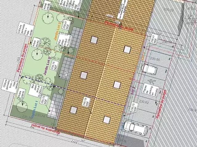 Genas 69740 Achat / Vente appartement 5 pièces t5 au dernier étage parking