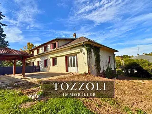 Genas 69740 Achat / Vente maison 6 pièces t6 terrasse