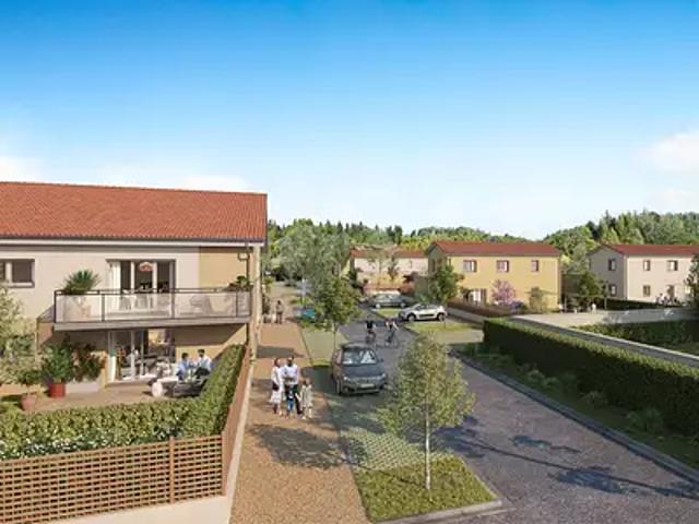 Genas 69740 Programme neuf appartement neuf à vendre t3 PTZ