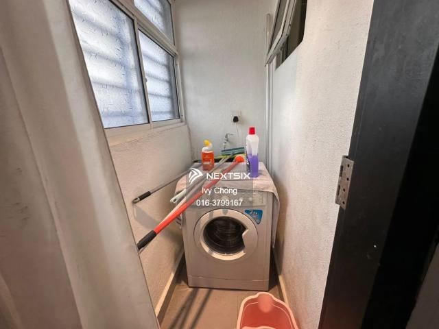 Genesis Mall 2 Block E above PMG Pharmacy. 1,291sf fully furnished unit with 3 rooms + store, shaded parking & 24h security. Comfortable family living at Moyan