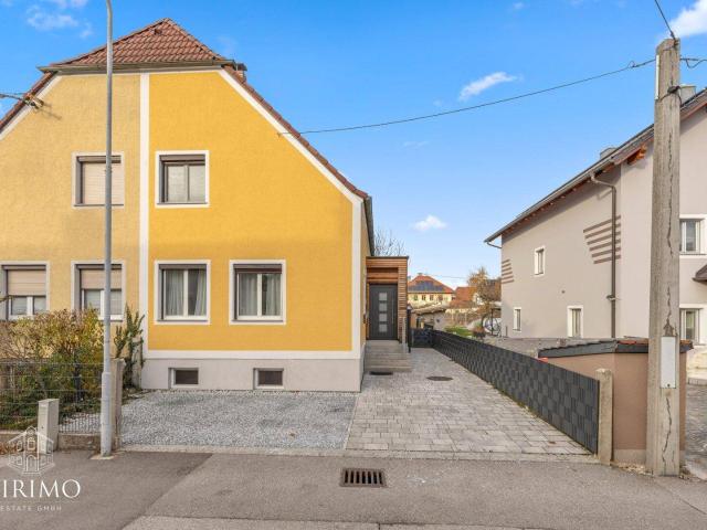 Generalsanierte Doppelhaushälfte mit Garten, Terrasse & zwei Parkplätzen in Leonding – aktuell vermietet