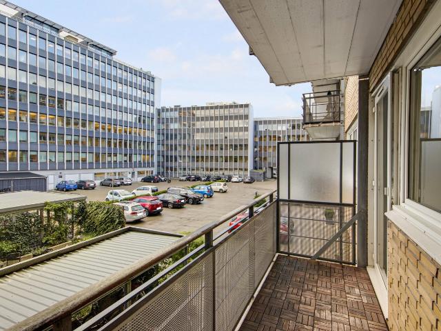 Gennemrenoveret lejlighed med panorama udsigt over Søerne
