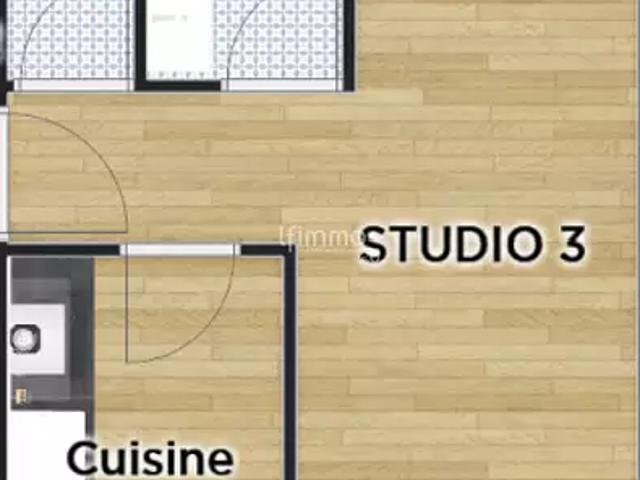 Gennevilliers 92230 Achat / Vente appartement 1 pièce t1 au dernier étage