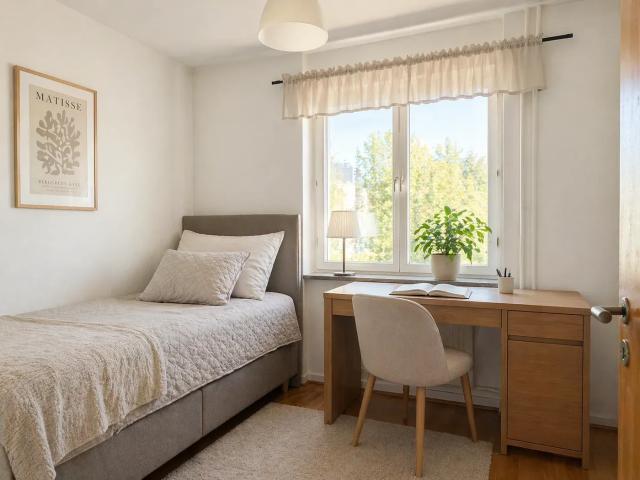 Genomgående 3: a på andra våningen 85 m² 8 267 kr