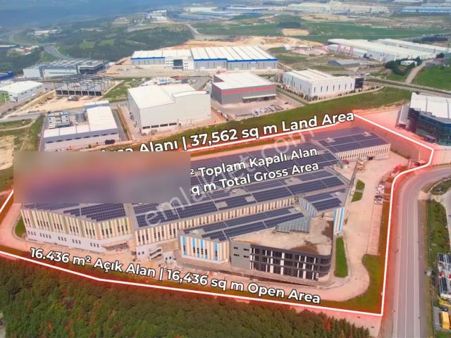 Gebkim Osb 38.274 M² Kapalı 2.5 Mw Gesli Satılık Fabrika