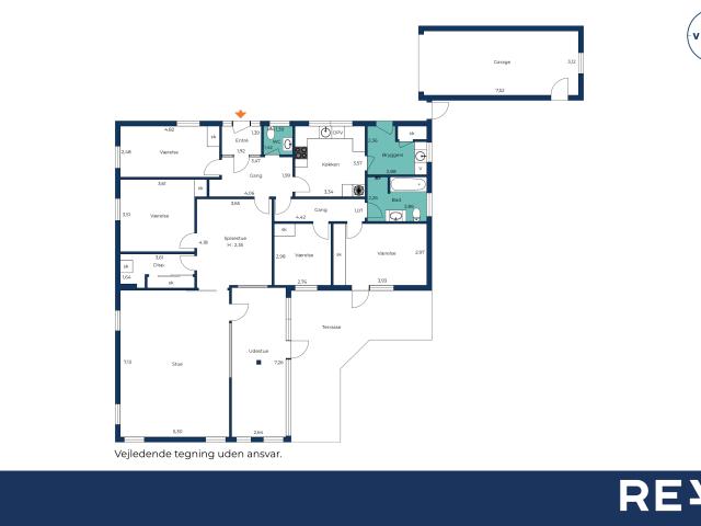 487 3 Gefionsvej 9 1 plans villa i Ulvegravene RealMæglerne