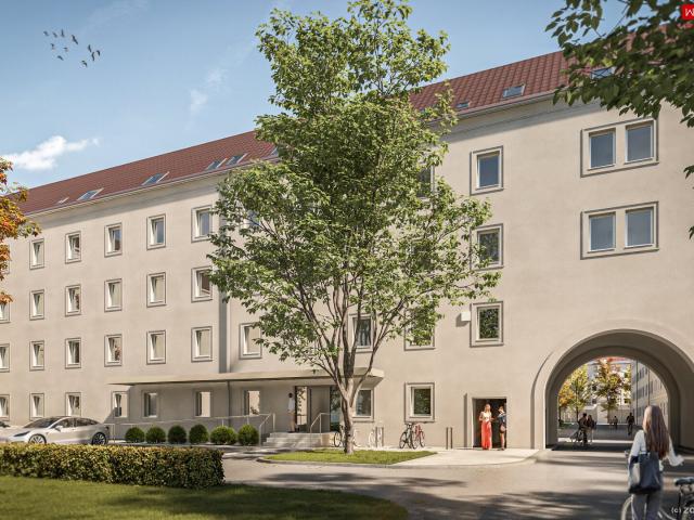 geförderte neubauwohnungen in generalsanierten gemäuern moderne grundrisse zentrale lage mitten am nachgefragten bindermichl, stadlerstraße 3