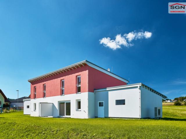 Geförderte Doppelhaushälfte in Groß Siegharts: 4 Zimmer, Garten & Terrasse!