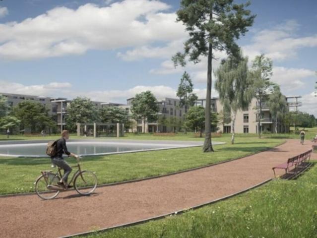 Gehoben Wohnen mit Sicht über den grossen Park des Ziegelei Quartiers E 1.2