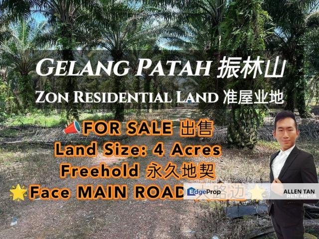 Gelang Patah Zon Residential Land For Sale
