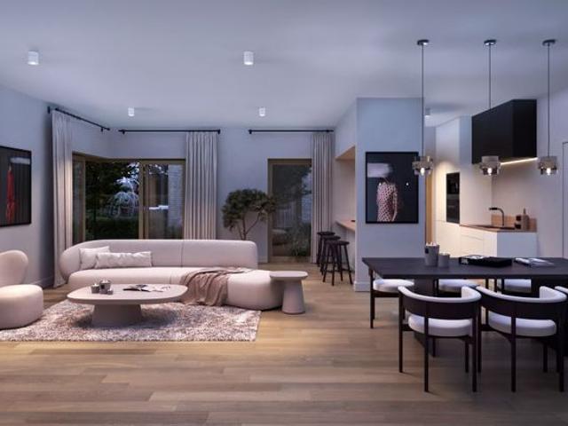 Gelijkvl. nieuwbouw app. 3 slpks met tuin te Heusden Zolder!