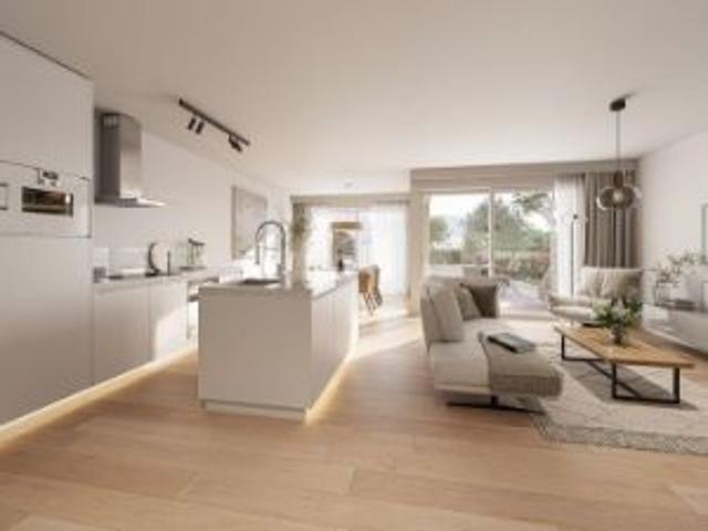 Gelijkvloers 2slpk appartement met groot zonneterras