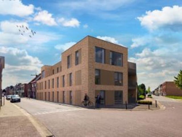 Gelijkvloers 2slpk appartement met groot zonneterras