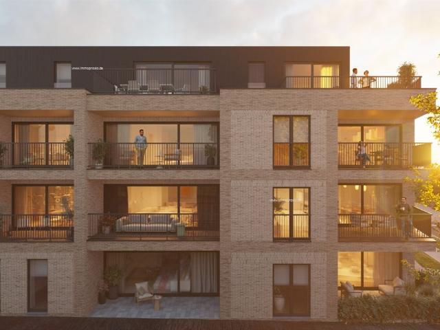 Gelijkvloers 2slpk appartement met tuin