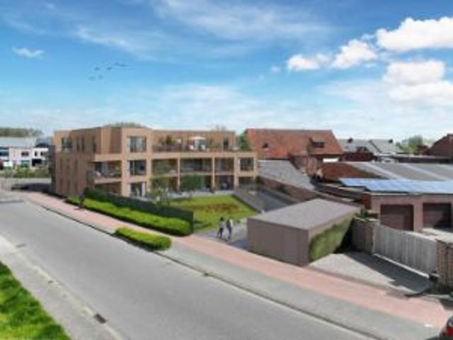Gelijkvloers 2slpk appartement met zonneterras