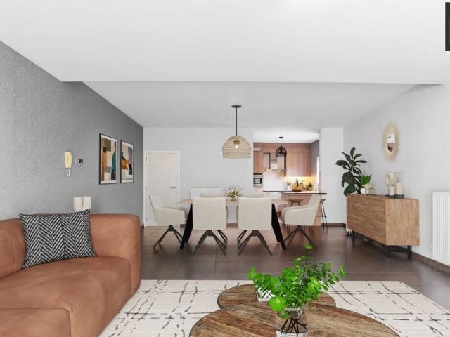 Gelijkvloers app. te koop voor 275000 euro met 2 slaapkamers