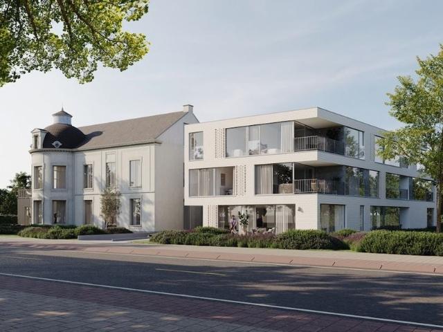 Gelijkvloers app. te koop voor 285000 euro met 1 slaapkamers