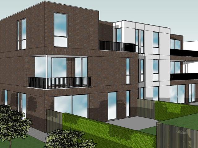 Gelijkvloers app. te koop voor 339000 euro met 2 slaapkamers