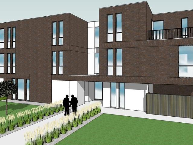 Gelijkvloers app. te koop voor 350000 euro met 2 slaapkamers