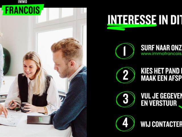 Gelijkvloers appartement met tuin nabij het centrum van Eeklo