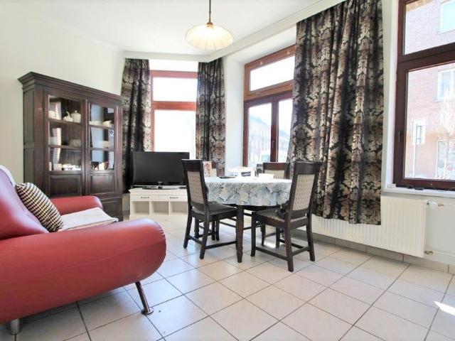 Gelijkvloers appartement met 1 slaapkamer