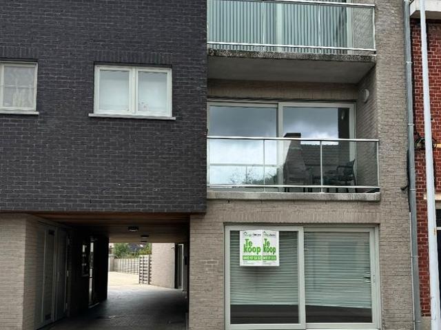 Gelijkvloers appartement met 1 slaapkamer te Staden