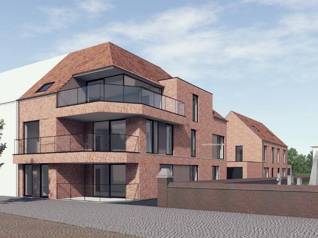Gelijkvloers drieslaapkamerappartement met zongericht terras