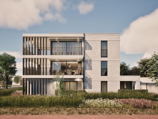 Gelijkvloers nieuwbouwappartement in kleinschalig project
