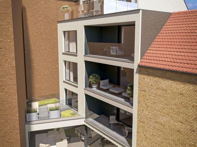 Gelijkvloers nieuwbouwappartement met 2 slaapkamers en z.