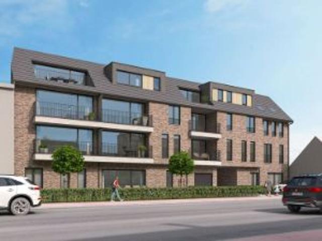 Gelijkvloers tweeslaapkamer appartement met kantoorruimte
